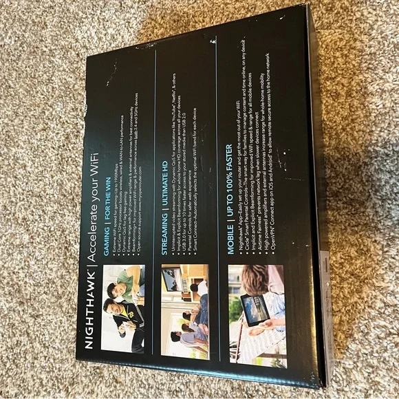 Netgear Nighthawk A1900 R7000 Dual-Band Wi-Fi Router – Open Box, Unused - Picture 5 of 6